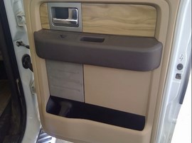 2011 FORD F150, WHITE, LARIAT, CREW, 5.0, 4X4, AT,   F25104